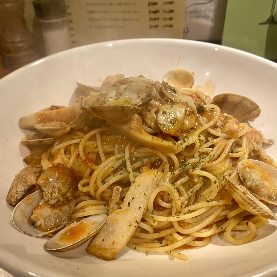 アサリのパスタ