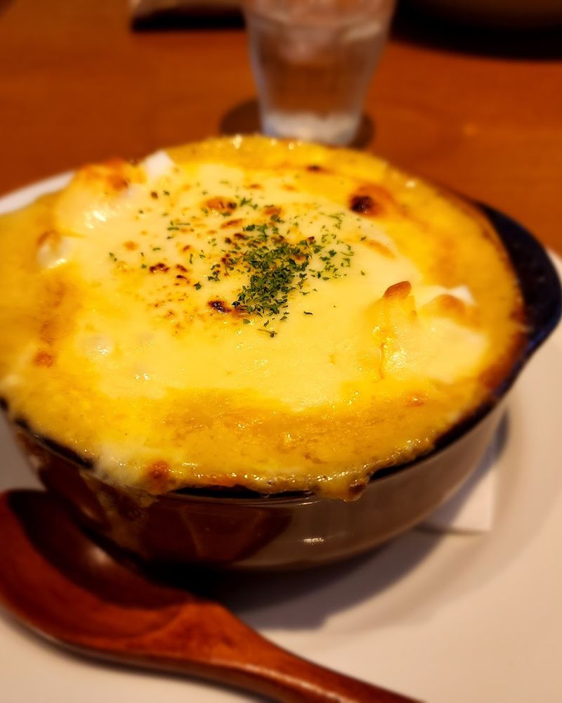 焼き色のついたドリア